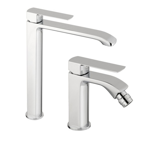 Miscelatore lavabo alto - , e