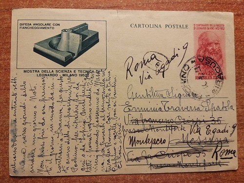 Intero postale lire - intero,