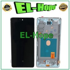 DISPLAY TOUCH LCD OLED + FRAME PER SAMSUNG GALAXY S20 FE SM G780F G781 BIANCO