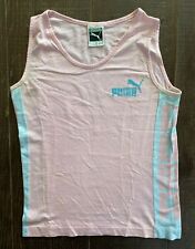 PUMA+++T SHIRT TANK +++ROSA+++TG S+++PERFETTA++ORIGINALE100%+++