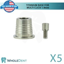 5X Base in titanio Cad/Cam con