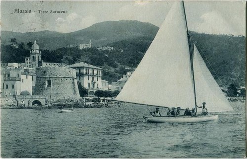 1927 alassio torre saracena - 1927,