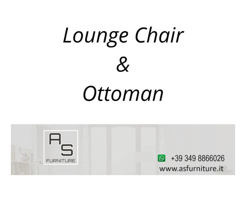 Poltrona lounge chair pouf - lounge,