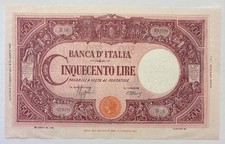Italy 500 lire 1944 p-70a VF+