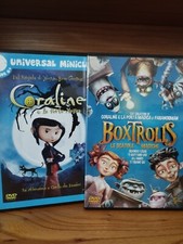 DVD Coraline e la Porta Magica (2009) Universal Fuori Catalogo + Boxtrolls 