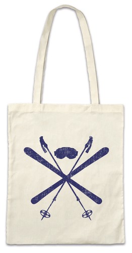 Borsa shopper attrezzi sci - borsa,