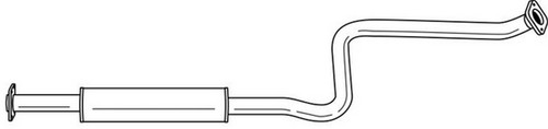 140 silenziatore centrale - 140,