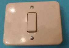 BTICINO SERIE DOMINO - Vintage E NUOVO BIPASSO SCATOLA TONDA