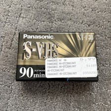 panasonic s-vhs st-c30 90 min