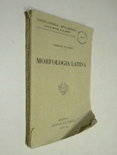 MORFOLOGIA LATINA Umberto Piacenza Cappelli Enciclopedia Scolastica 1933 di per