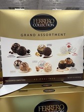 Ferrero Collection Grand Assortimento Cioccolato Confezione Regalo 42 Conteggi Praline 15,2 oz