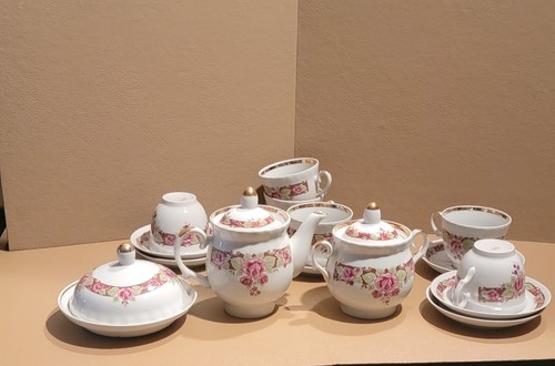 Antico set teiera russo urss - set,