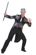 Costume uomo frack paillettes