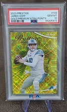 Jared Goff 2023 Prestige Gold