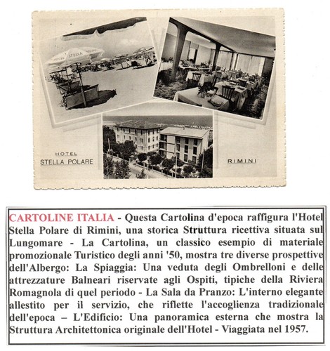 Rimini 1957 hotel stella - -,