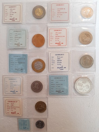 Serie numismatica dei luigini - serie,