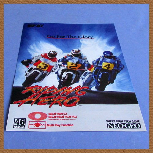 Flyer ristampa neo geo - neo,