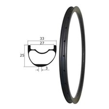 Cerchio carbonio bici 29er MTB