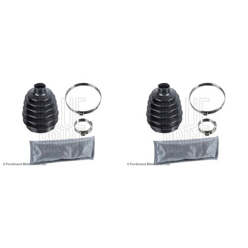 Blue print set soffietto - blue,