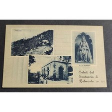 Cartolina Belmonte - Santuario - Ristorante - B. V. di Belmonte
