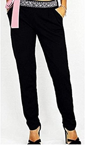Pantaloni strass donna con - strass,
