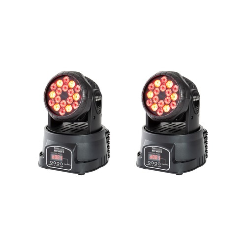 Muvy wash18 duo led rgb - duo, 9
