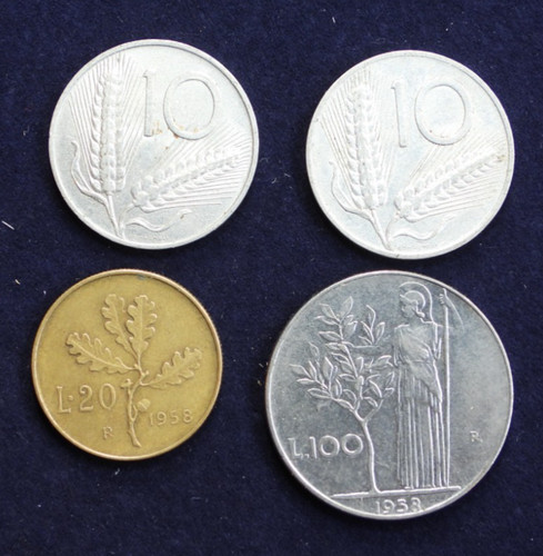 Lotto monete italia 1954 - 1954,