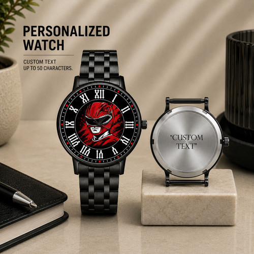 Orologio divertente red hero - orologio,