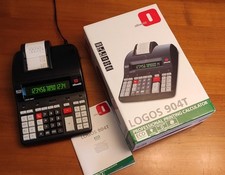 Calcolatrice scrivente termica Olivetti Logos 904T 14 Cifre Professionale TOP