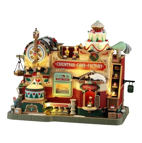 Lemax christmas cake - lemax, factory