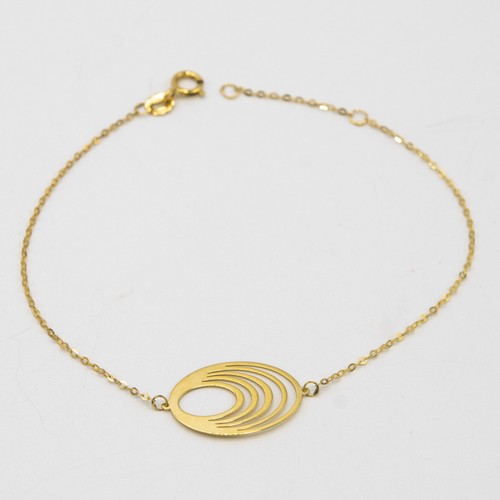 Bracciale oro giallo kt - bracciale,