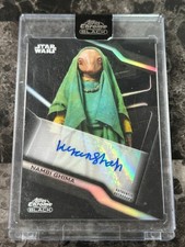 Topps Chrome Black Sealed Auto