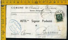 RSI Imperiale soprastampato isolato le 433 Besana Brianza (testo parziale)