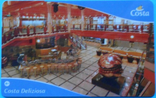 Scheda costa deliziosa - scheda,