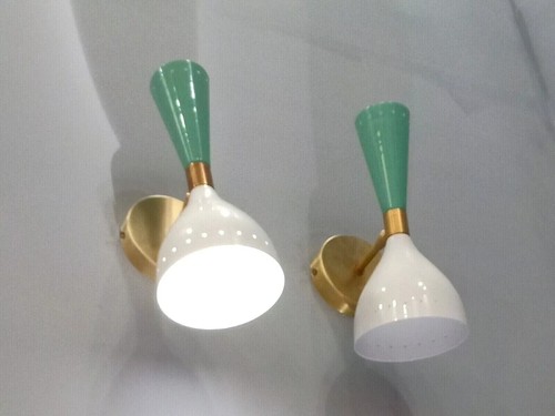 Coppia applique parete - di,