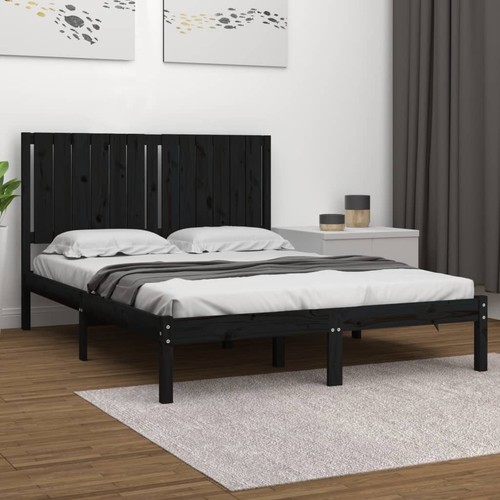 Vidaxl giroletto nero - vidaxl, legno