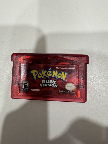 Pokemon ruby version gba - ruby,