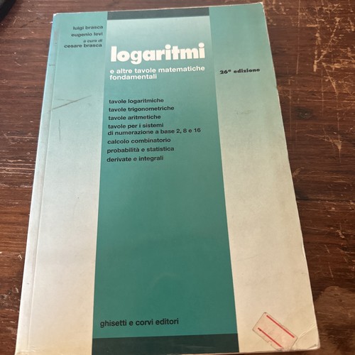 Brasca logaritmi ghisetti - brasca,