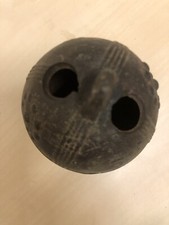 Bubbolo Capanaccio Campana Antica IBronzo in patina, Decori Floreali