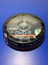 TDK DVD-R 10 DVD 16X 120 MIN