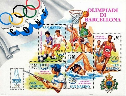 San marino 1992 olimpiadi - marino,