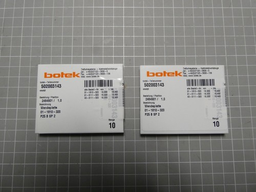Inserti botek 1810 320 - inserti, 01-1810-320