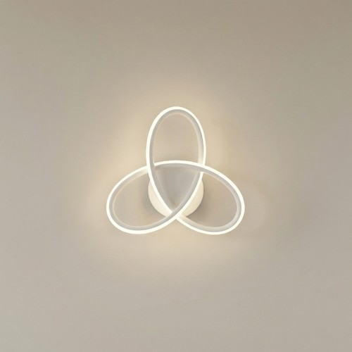 Applique led trifoglio 20w - applique, 3