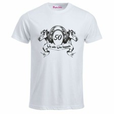 t-shirt uomo 50 anni un mito