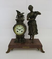 ✅ ANTICA SCULTURA RANCOULET PARIGINA OROLOGIO FRANCESE EPOCA 800 ANTIQUE-839