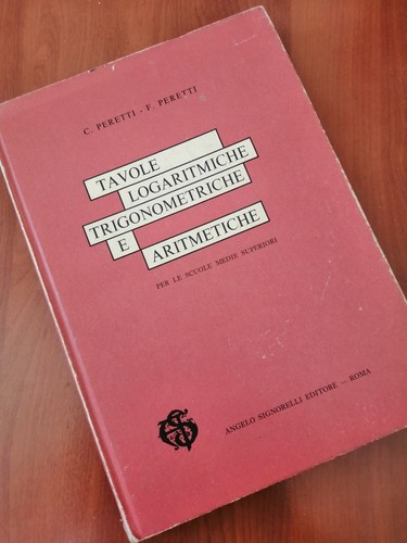 Tavole logaritmiche - tavole,
