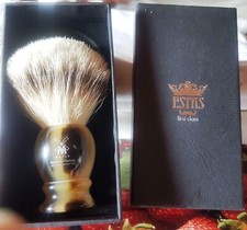 PENNELLO DA BARBA  ESTAS GONZAGA   40537 PELO DI TASSO MISURA XL  MUHLE NERO