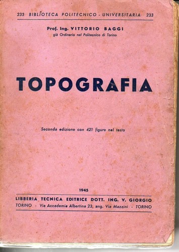 Baggi vittorio topografia - vittorio,