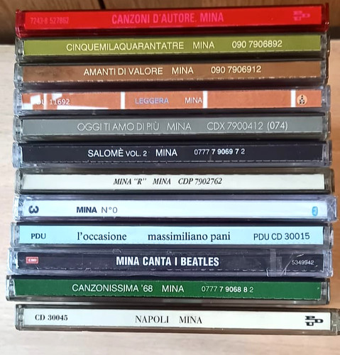 Lotto mina massimiliano - 12, mina=massimiliano