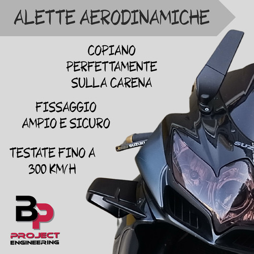 Coppia alette aerodinamiche - alette,
